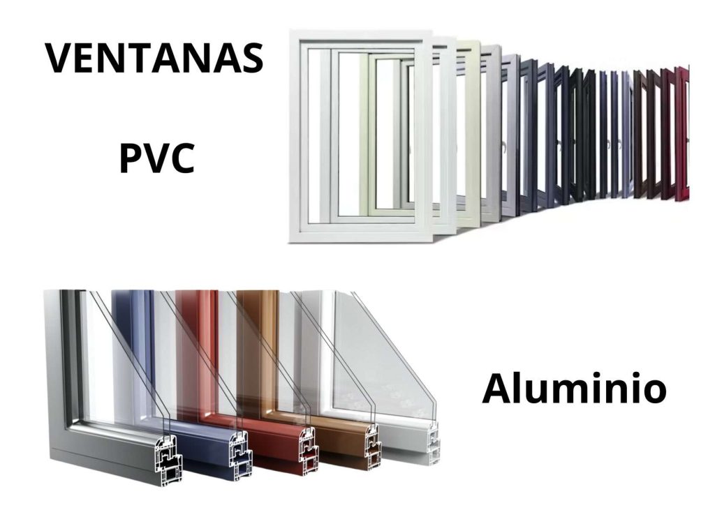 Ventanas de aluminio y PVC, calidad y buen precio.