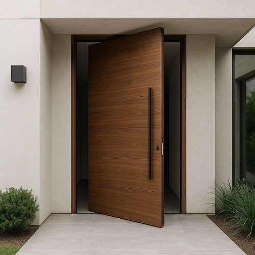 Prescripción de puertas pivotantes residenciales