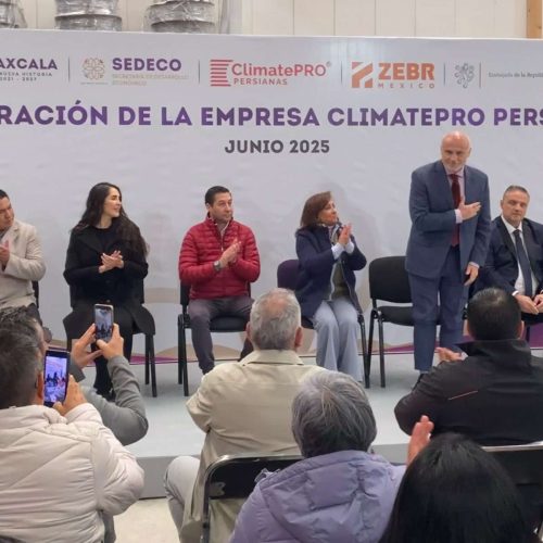 Zebr México acompaña a ClimatePro Persianas en la inauguración de su planta con nueva tecnología europea de sombreado, hecha en México