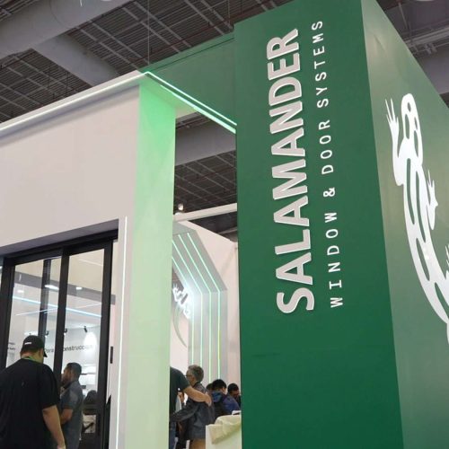 La innovación alemana redefine el diseño arquitectónico: SALAMANDER presenta su sistema minimalista en PVC en AMEVEC 2025